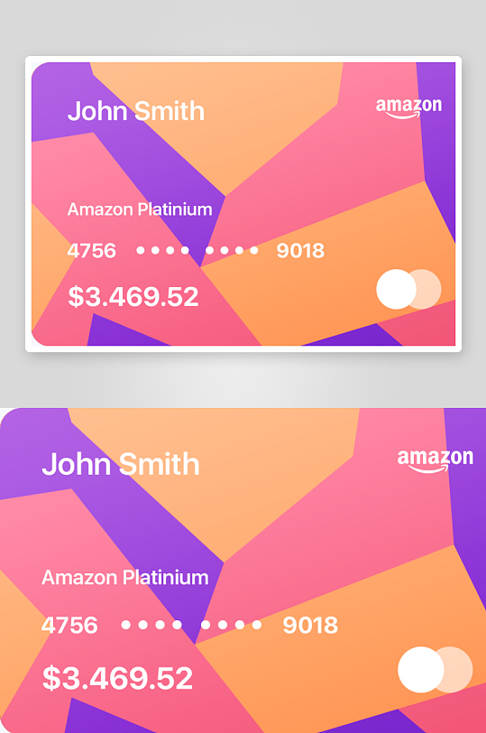 创意大气会员卡片模板设计-众图网