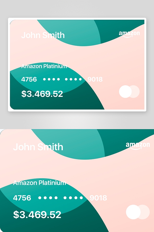 创意大气会员卡片模板设计-众图网