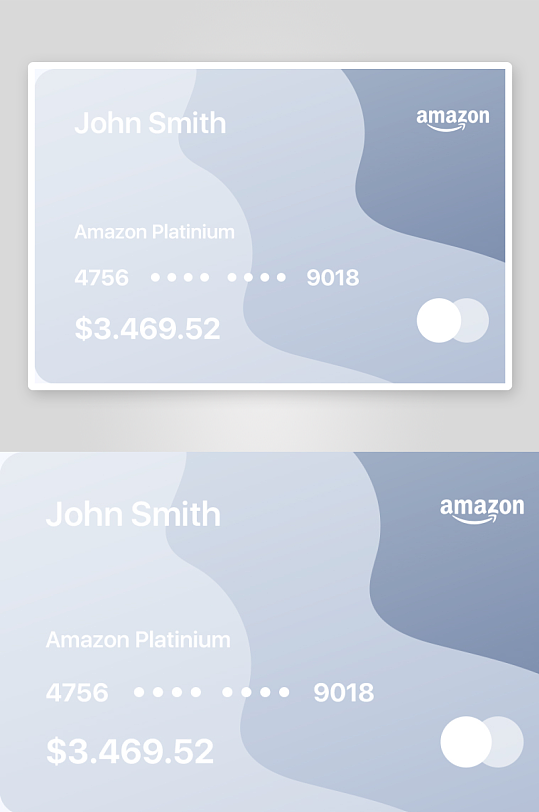 创意大气会员卡片模板设计-众图网