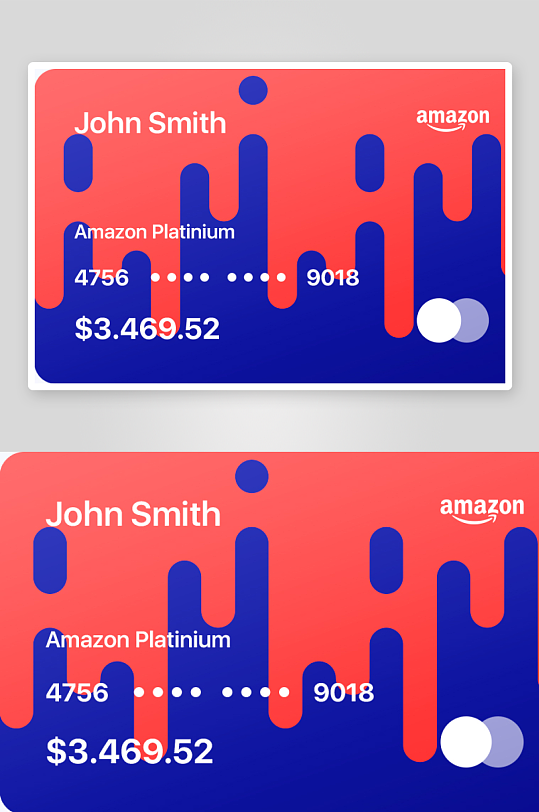 创意大气会员卡片模板设计-众图网