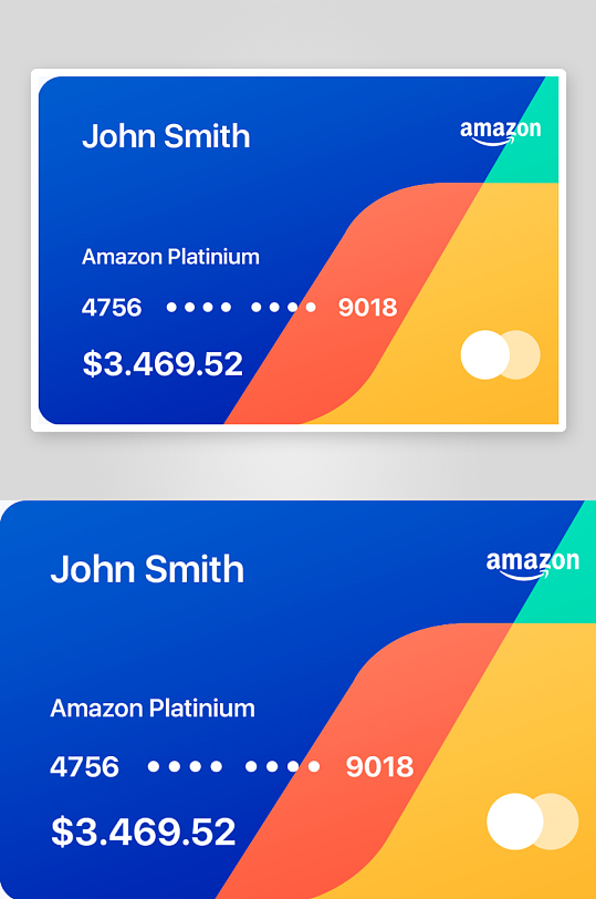 创意大气会员卡片模板设计-众图网