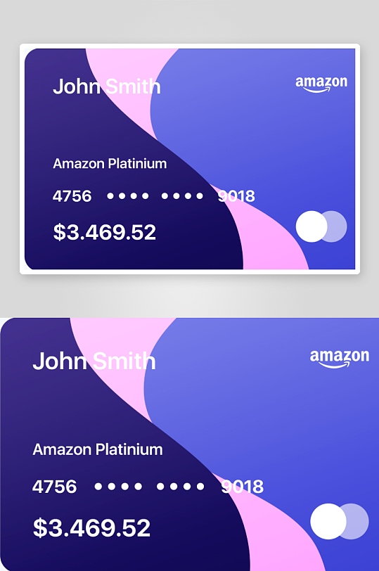 创意大气会员卡片模板设计-众图网