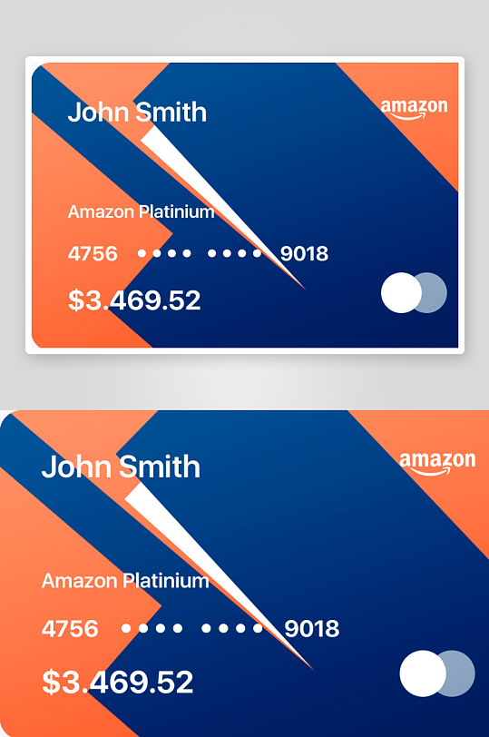 创意大气会员卡片模板设计-众图网