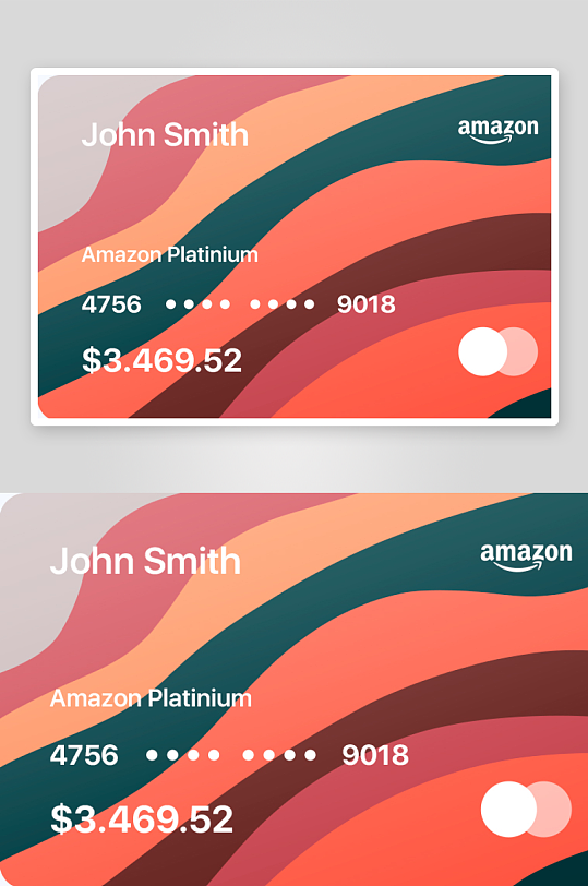 创意大气会员卡片模板设计-众图网