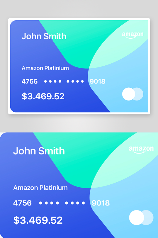 创意大气会员卡片模板设计-众图网