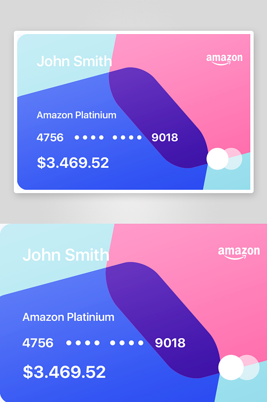 创意大气会员卡片模板设计-众图网