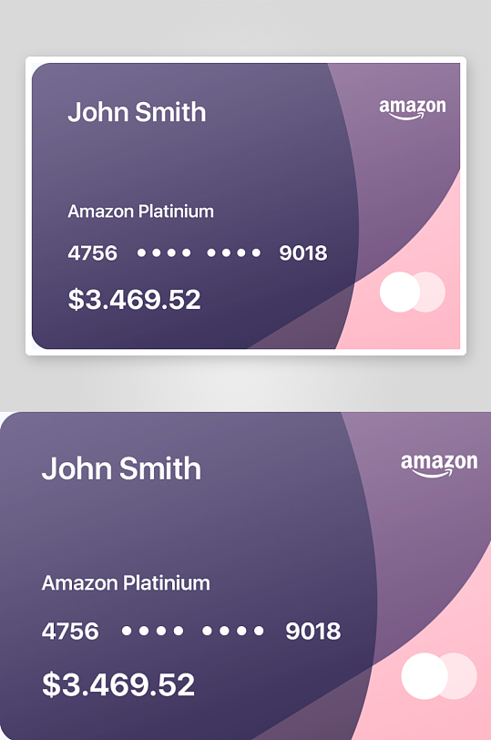 创意大气会员卡片模板设计-众图网