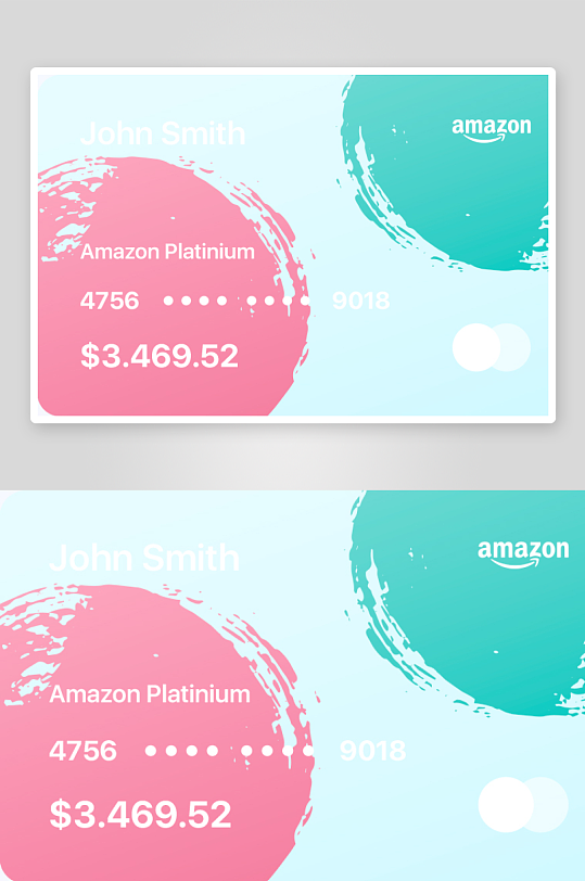 创意大气会员卡片模板设计-众图网