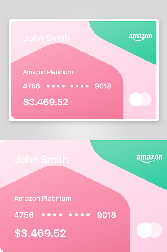 创意大气会员卡片模板设计-众图网