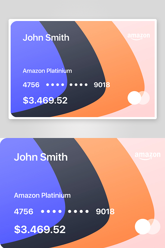 创意大气会员卡片模板设计-众图网