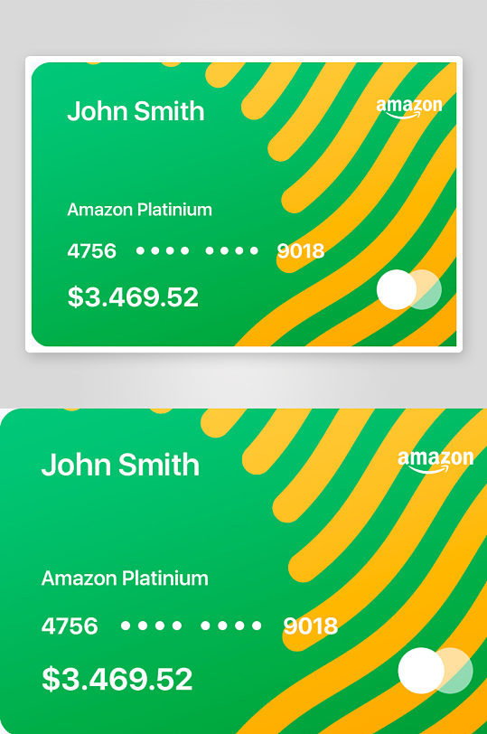 创意大气会员卡片模板设计-众图网