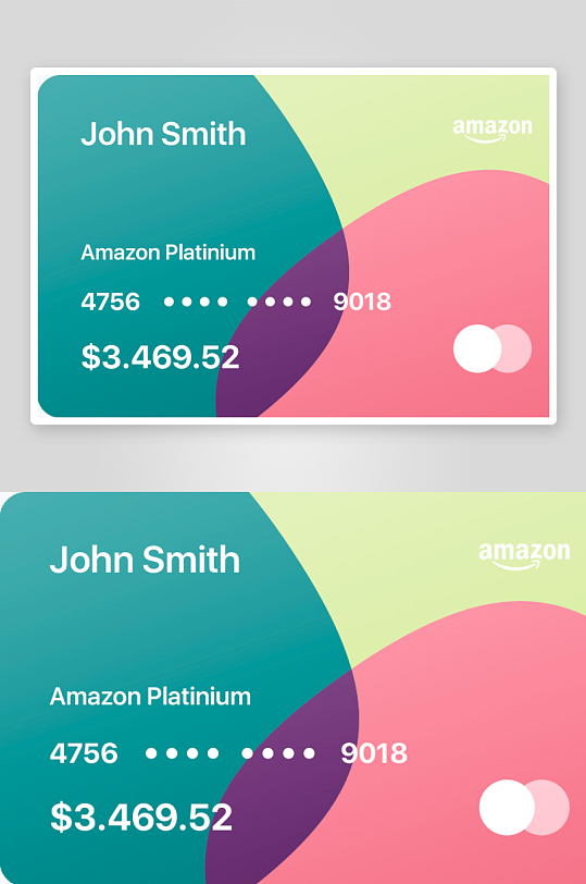 创意大气会员卡片模板设计-众图网