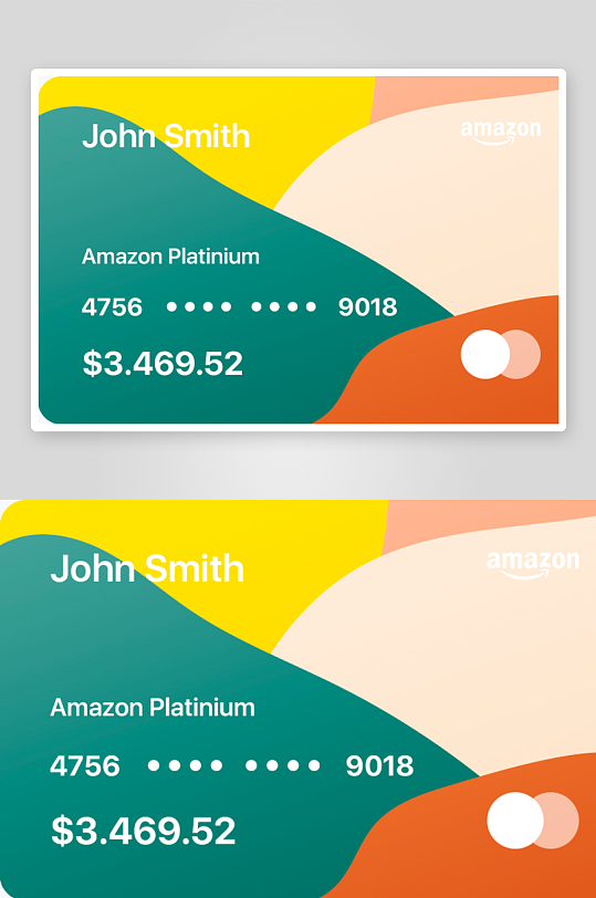 创意大气会员卡片模板设计-众图网