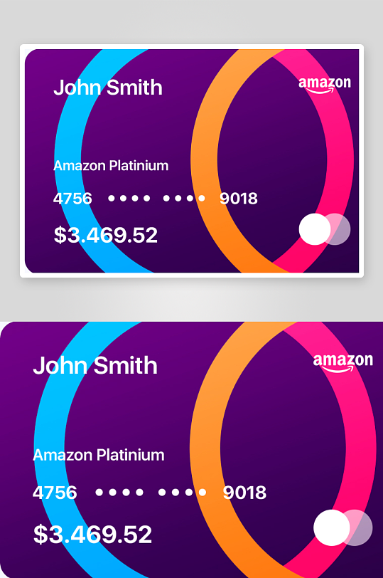 创意大气会员卡片模板设计-众图网