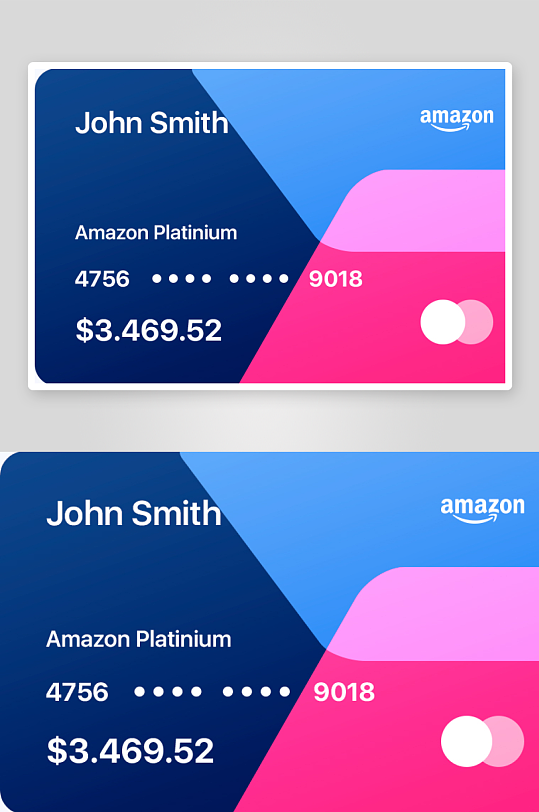 创意大气会员卡片模板设计-众图网