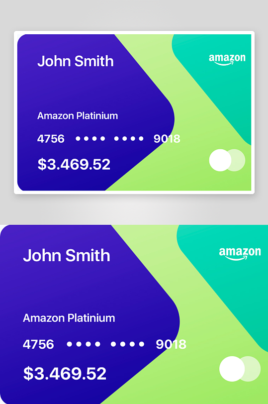 创意大气会员卡片模板设计-众图网