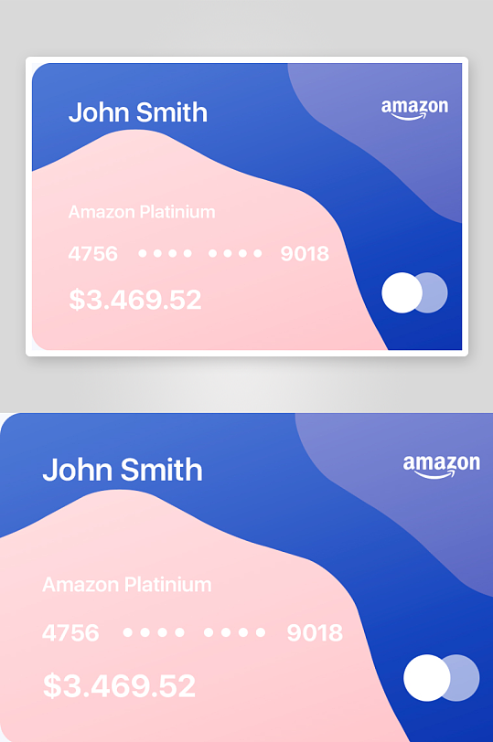 创意大气会员卡片模板设计-众图网
