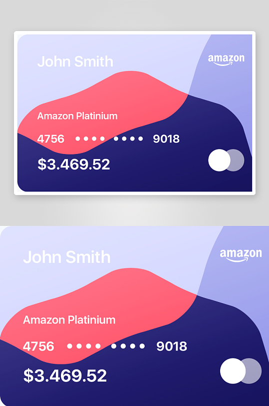 创意大气会员卡片模板设计-众图网