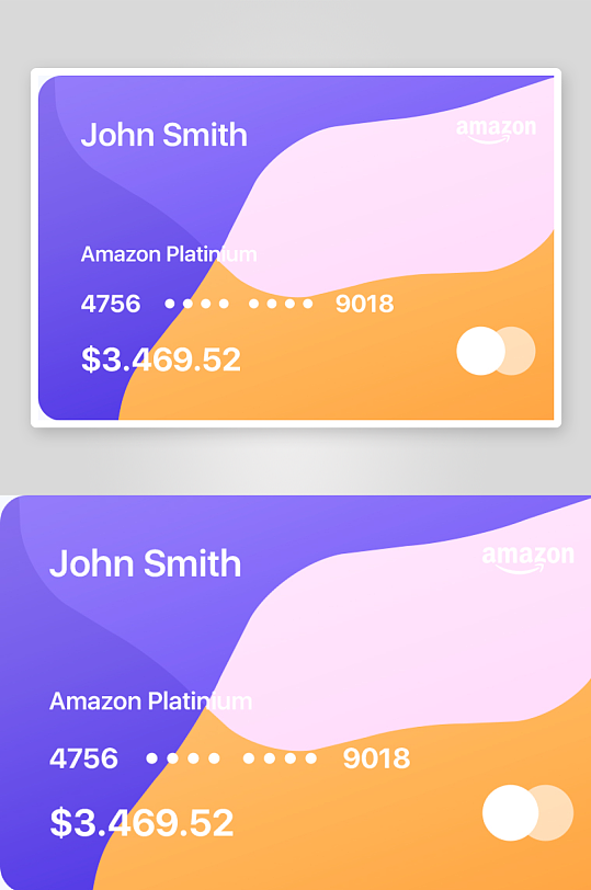 创意大气会员卡片模板设计-众图网