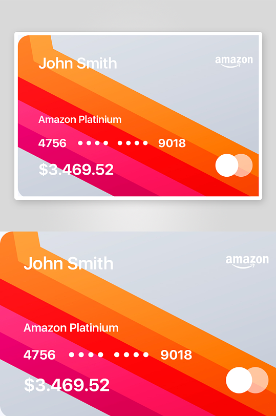 创意大气会员卡片模板设计-众图网