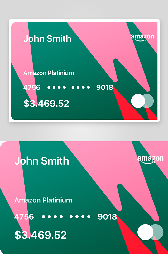 创意大气会员卡片模板设计-众图网