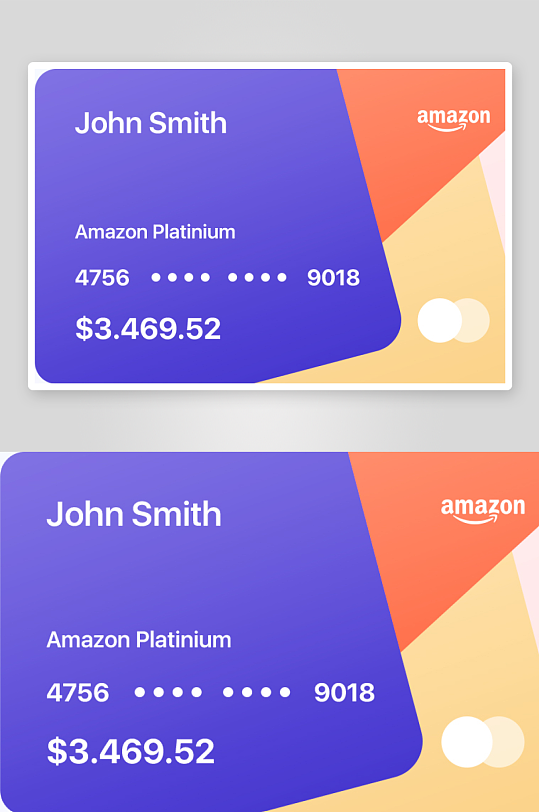 创意大气会员卡片模板设计-众图网