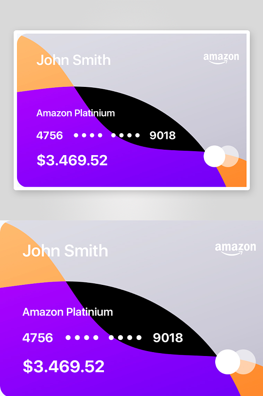 创意大气会员卡片模板设计-众图网