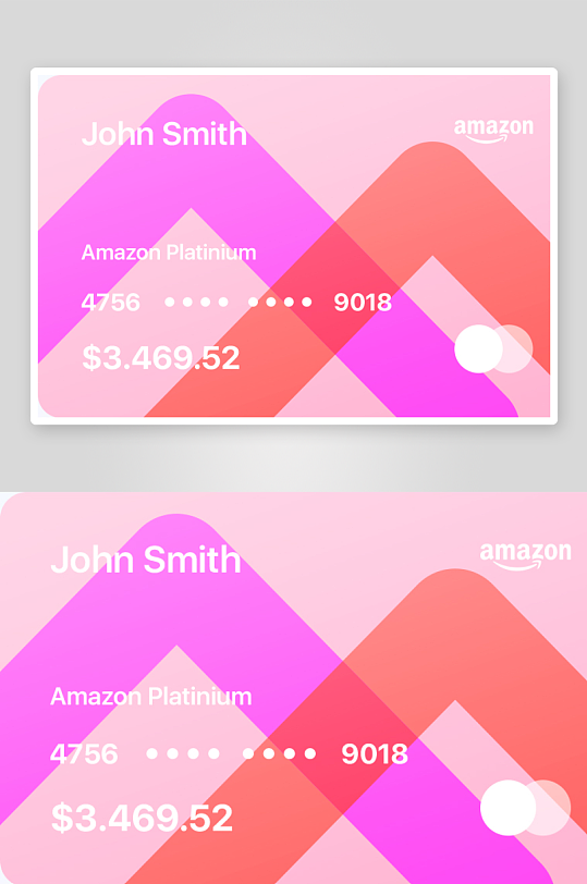 创意大气会员卡片模板设计-众图网