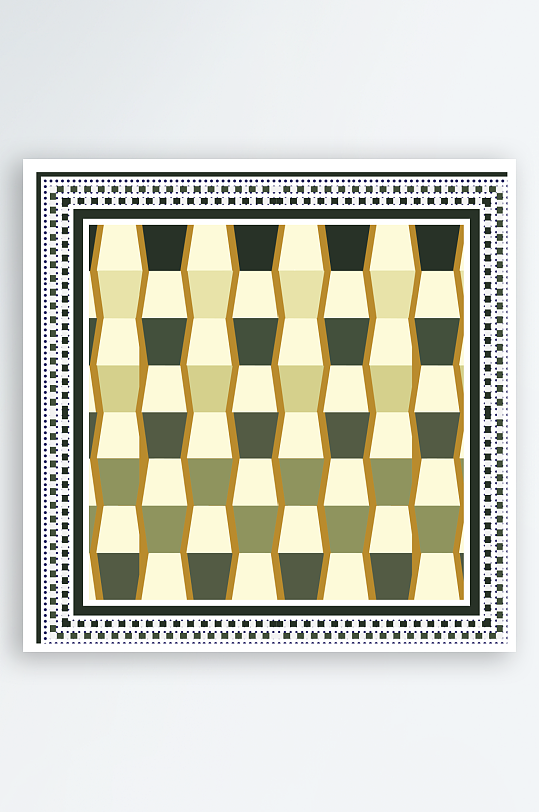 创意矢量丝巾图案背景-众图网