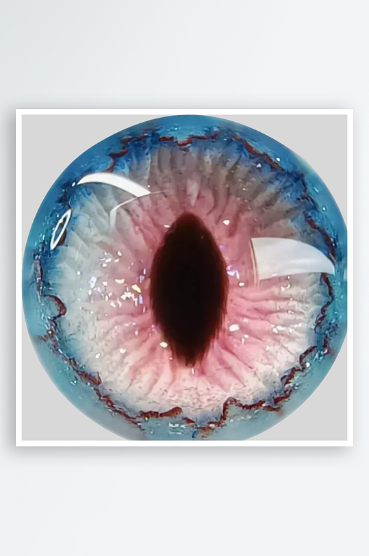 创意简约美瞳瞳孔元素-众图网