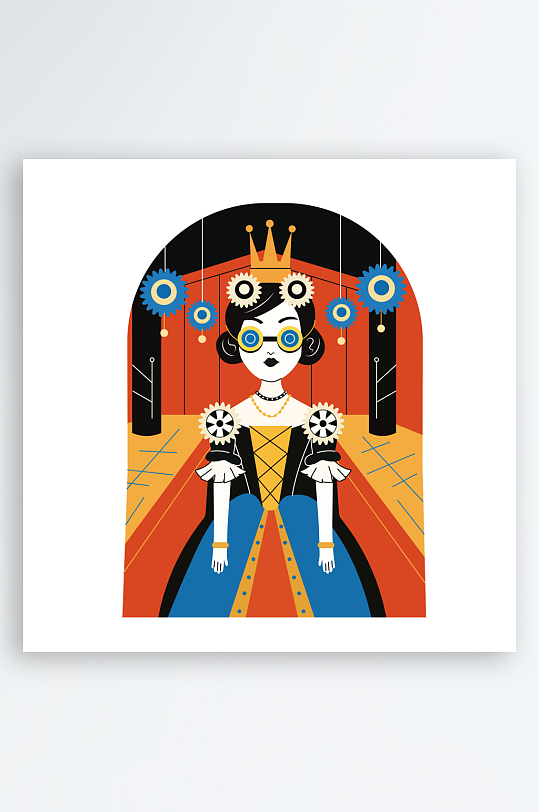 创意矢量扑克牌元素设计-众图网