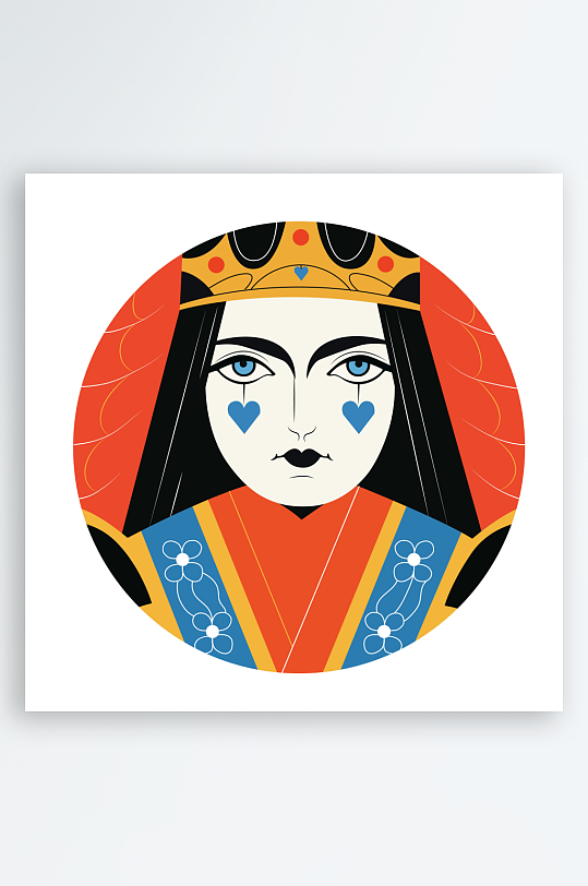 创意矢量扑克牌元素设计-众图网