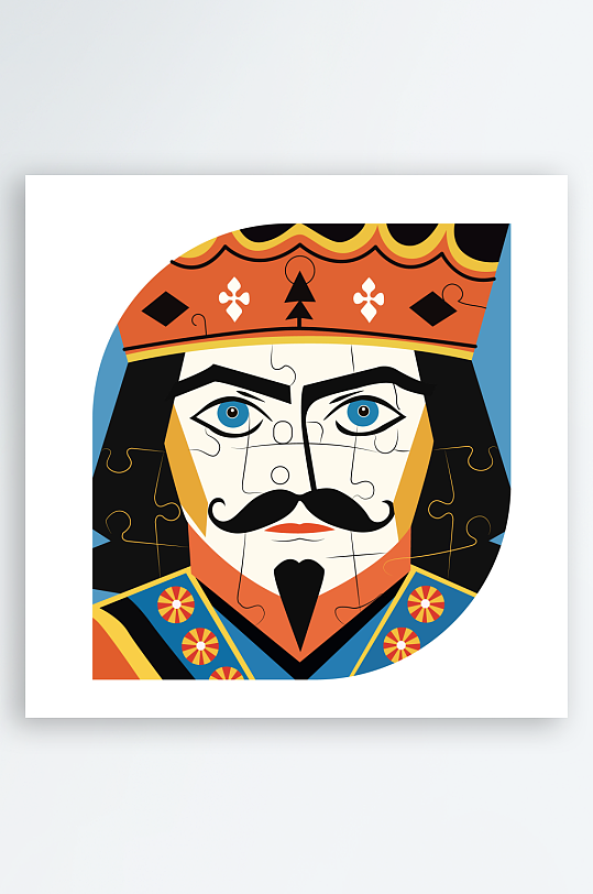 创意矢量扑克牌元素设计-众图网