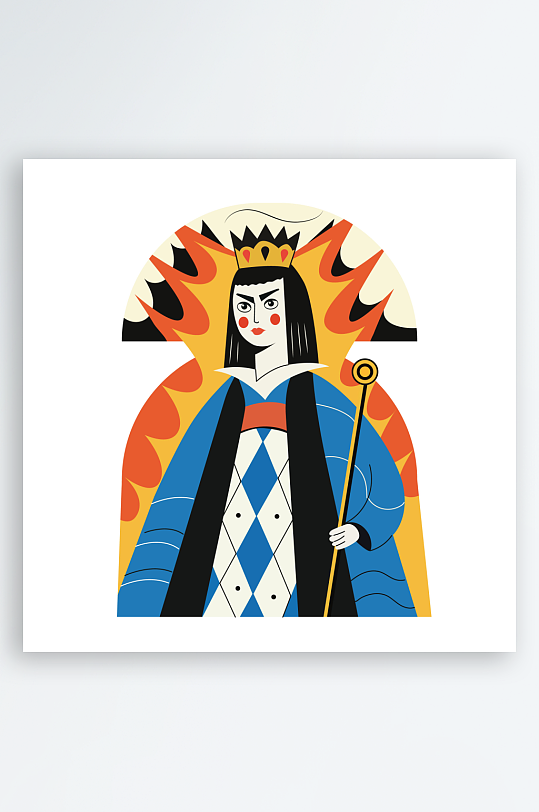 创意矢量扑克牌元素设计-众图网