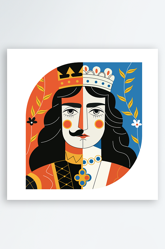 创意矢量扑克牌元素设计-众图网