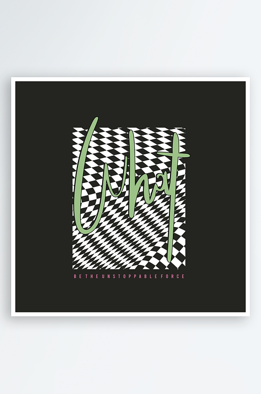 创意简约潮流印花元素-众图网