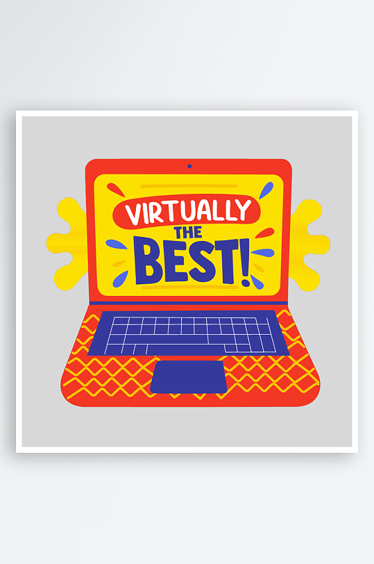 创意简约美食图案元素-众图网