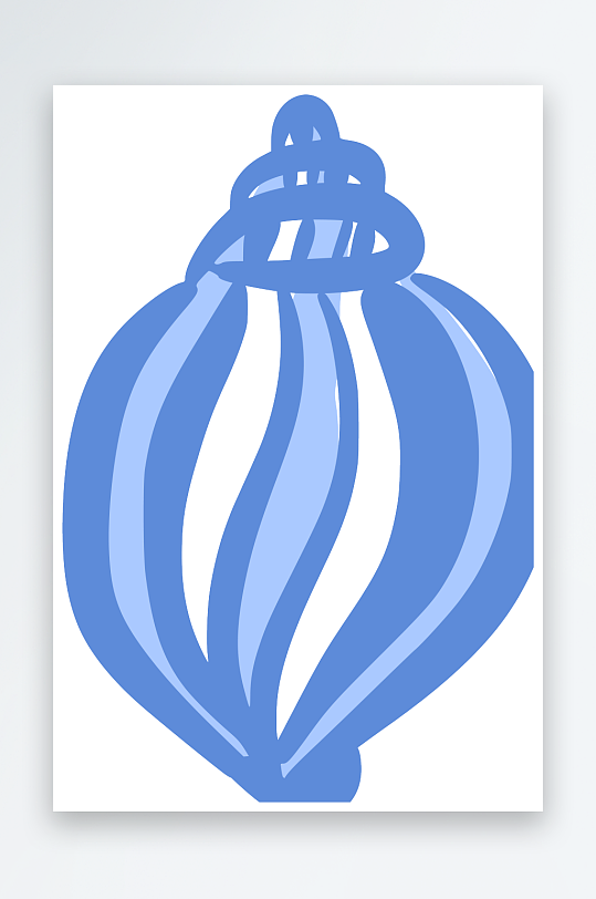 创意矢量海螺元素设计-众图网