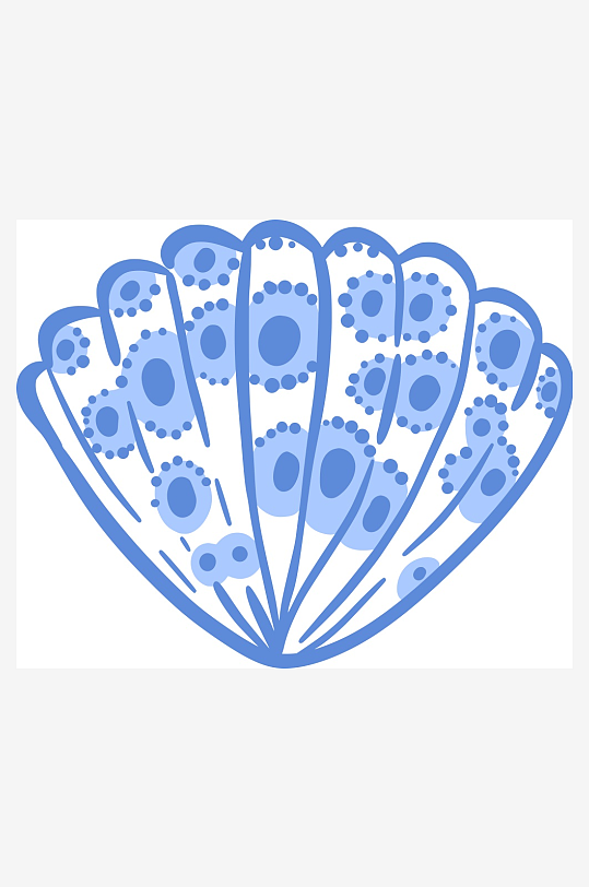 创意矢量海螺元素设计-众图网