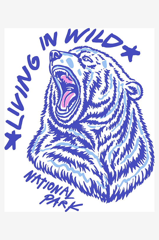 创意矢量潮流印花元素-众图网