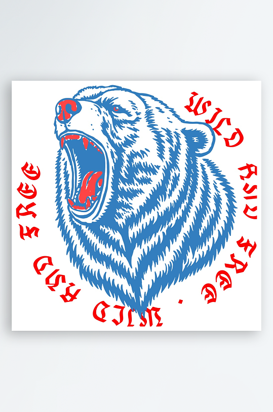 创意矢量潮流印花元素-众图网