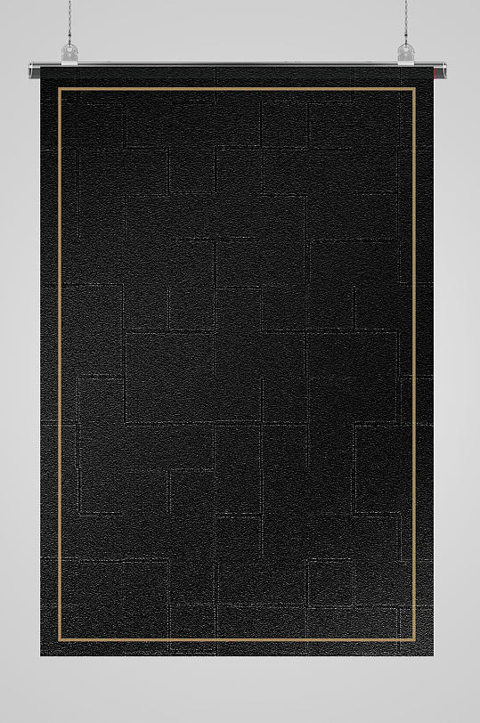 纯黑色磨砂商务纹理背景底图