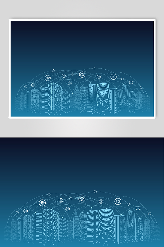 城市科技背景图片