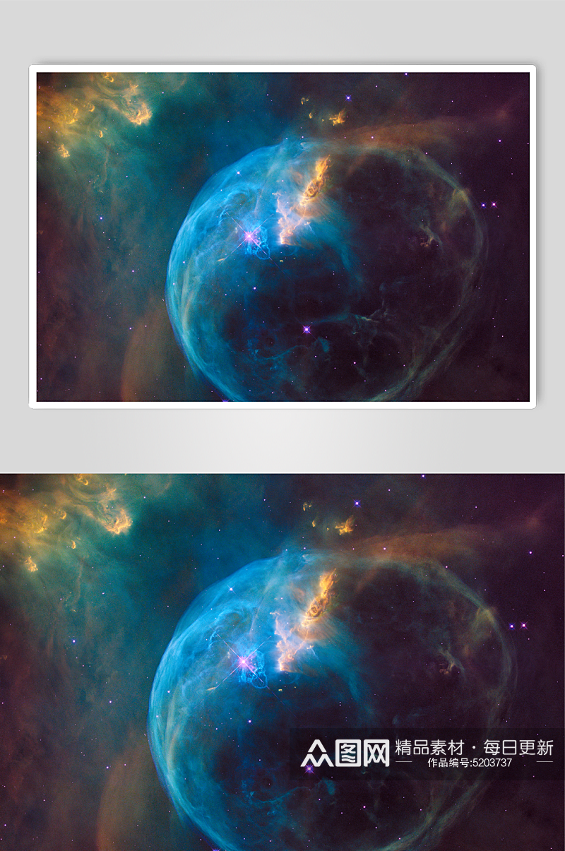超级新星星云摄影图素材