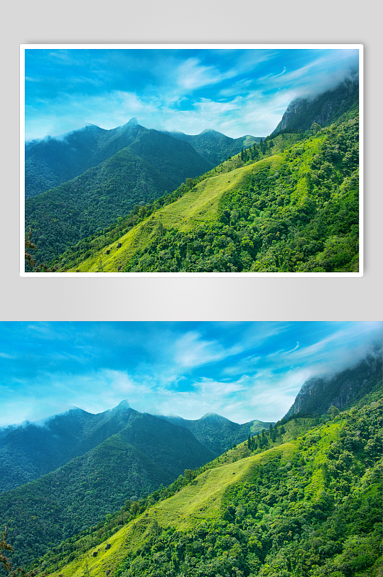 斯里兰卡山脉美景