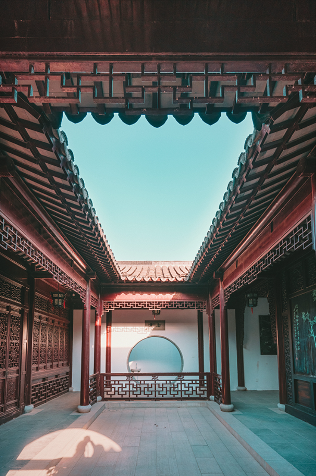 北京园博园建筑背景素材