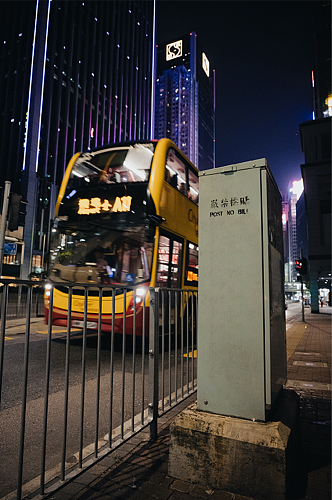 香港双层巴士高清摄影图