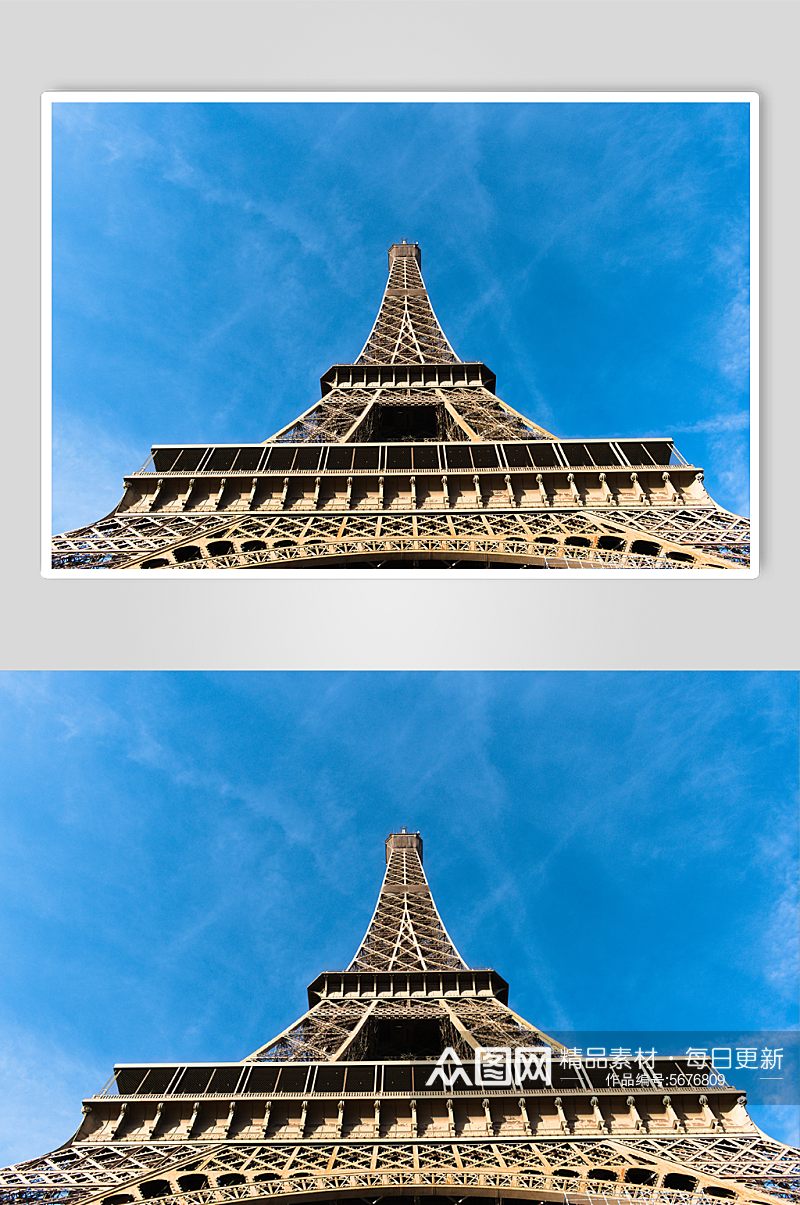 法国埃菲尔铁塔摄影素材