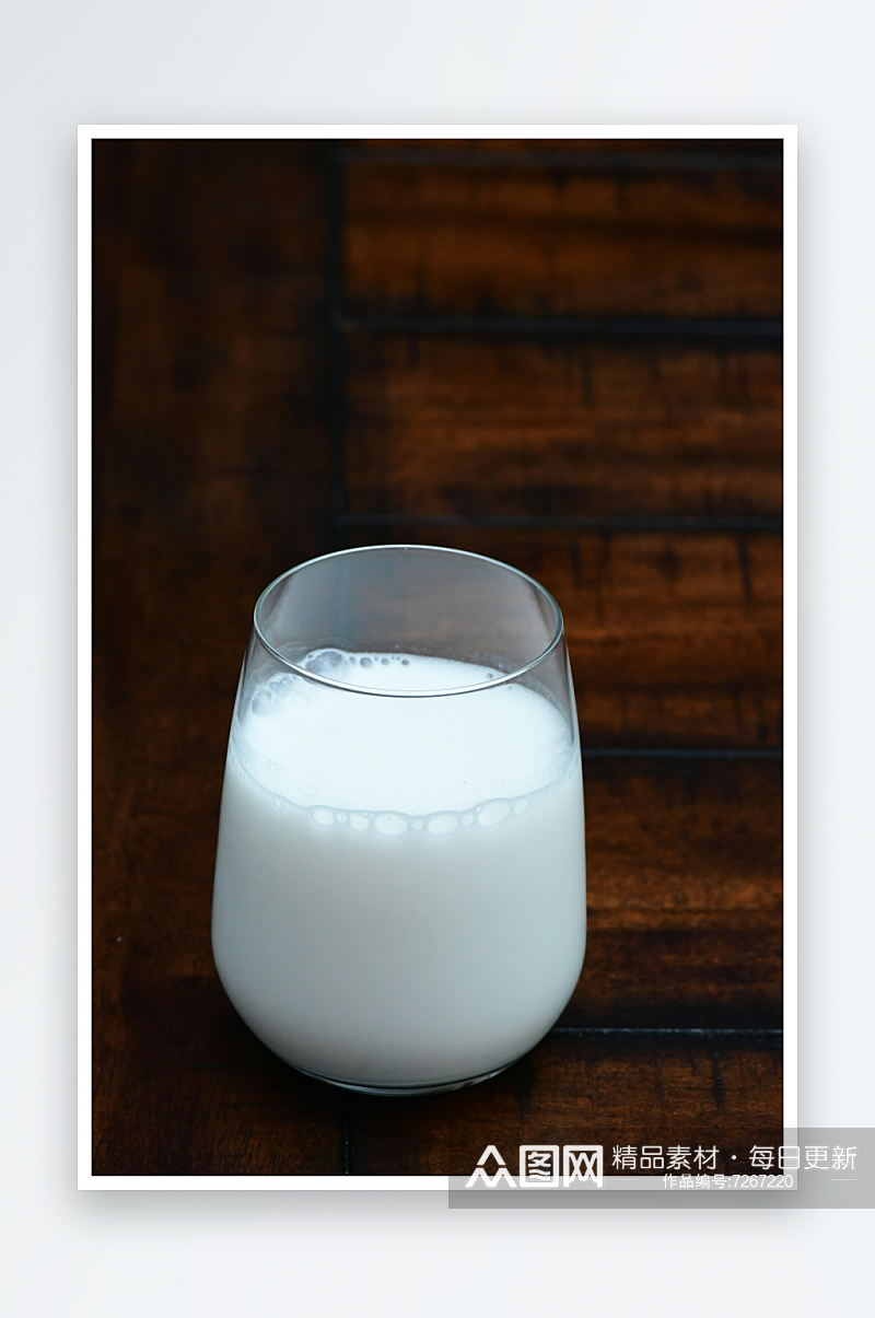牛奶杯高清摄影图素材