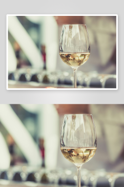 白葡萄酒高清摄影图